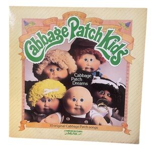 Vintage 1984 Cabbage Patch Kids CPK Dreams 12” Vinyl Album LP Record